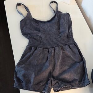 FP Movement by Free People Bodysuit in Dark Gray